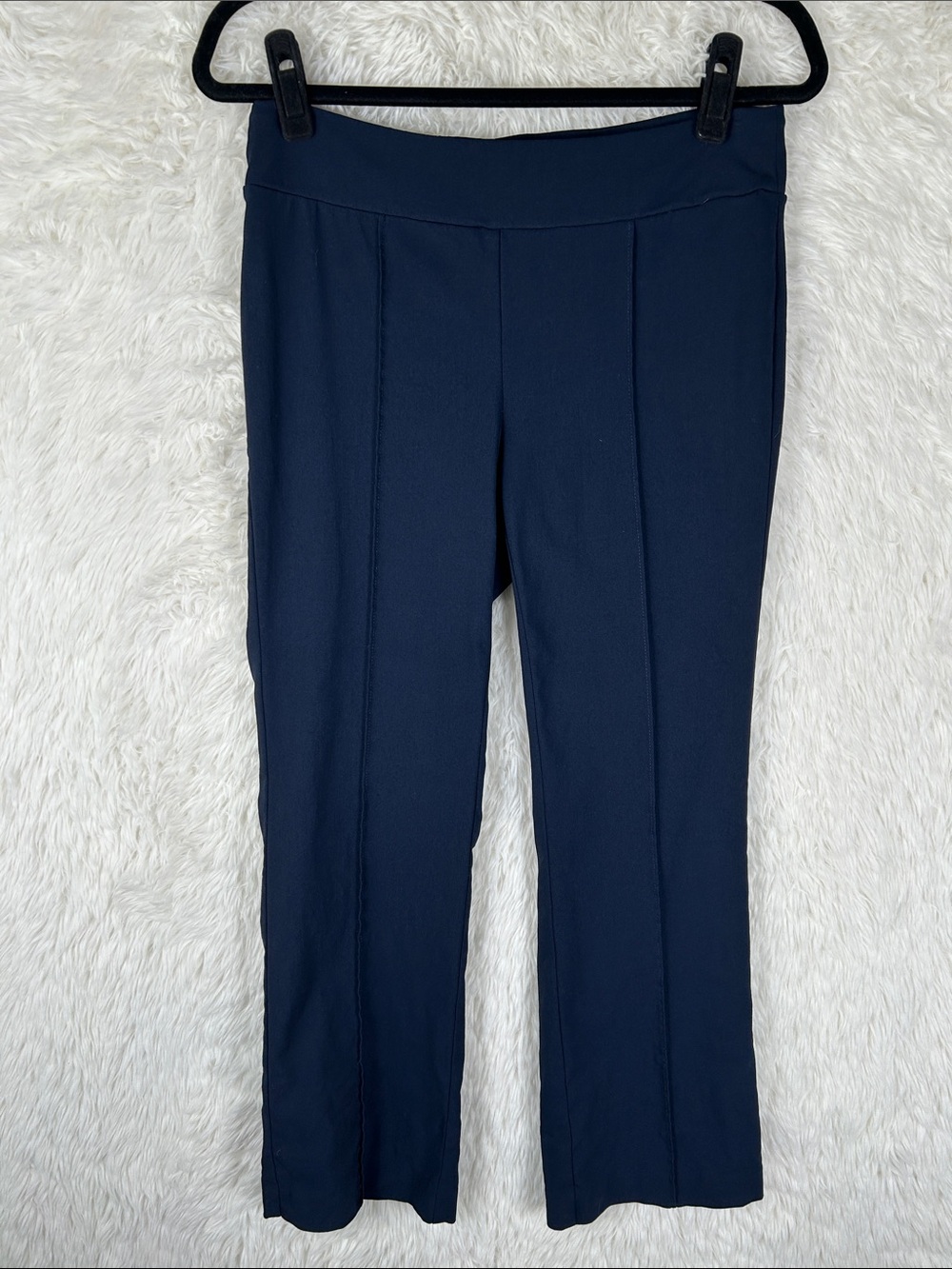 J. McLaughlin Women’s Navy Pull-On Stretch Pants